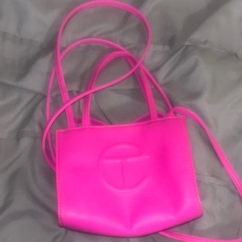 Telfar Pink Azalea Small Shopping Bag